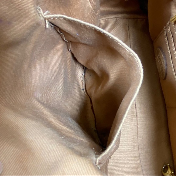 Fossil Signature Sydney Brown Satchel Bag - Picture 8 of 8